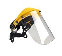 Oregon Browguard & Clear Breathable Visor Combination PPE, Adjustable Safety Face Shield Attached to a Head Guard Delivering Face and Eye Protection, For Forestry, Gardening, Loggers, DIY, One Size