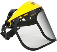 Oregon Browguard & Steel Mesh Visor Combination PPE, Adjustable Safety Face Shi