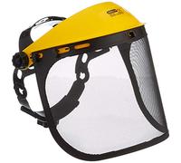 Oregon Q515064 Browguard and Steel Mesh Visor Combination, Adjustable Safety Face Shield, Black/Yellow