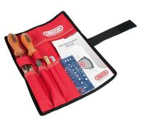 OREGON CHAIN SHARPENING CHAINSAW FILING KIT with POUCH 11/64" 4.5mm starter kit