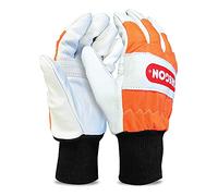 Oregon Chainsaw Left-Hand Protection Leather Gloves - Extra Large (size 11) (91305XL)