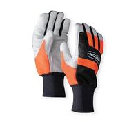 Oregon Chainsaw Two-Hand Protection Leather Gloves - Large