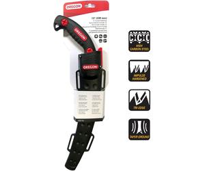OREGON CURVED ARBORIST HAND SAW 13" PROFESSIONAL TREE LIMB SAW + SCABBARD 600136