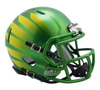 Oregon Ducks Mini Football Helmet with Wings NCAA Riddell Speed Apple Green