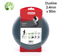 OREGON Duoline Long Lasting Nylon Line 2.4mm 90m Donut for Strimmer Brushcutter