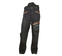 Oregon Fiordland Pro Chainsaw Trousers, Type A, Professional Class 1 Chainsaw PPE Clothing, Adjustable with Premium 20m/s EN ISO 11393-2 Cutting Protection for Men & Women - Size XXXL