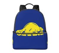Oregon Flag Reversed Backpack-Lightweight Travel Daypack with Laptop Sleeve