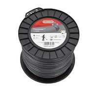 Oregon Flexiblade Serrated Heavy Duty Trimmer Line for Brambles and Undergrowth, Nylon Lines for Heavy Duty Strimmer Work - 3.5 mm x 143 m Long Spool (111090E)