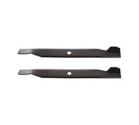 Oregon Lawn Mower Blade Kit, 2 Pack 49cm Mowing Blades with 5-Point Star Mount, Replaces Husqvarna 138497, Fits Husqvarna LT125, YTH125, Jonsered LR10, 12, 13, LT14, YTH16, Partner 12-95