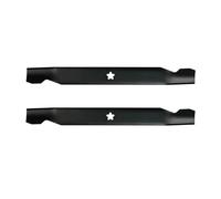 Oregon Lawn Mower Blade Kit, 2 Pack 53.5cm Mowing Blades with 5-Point Star Mount, Replaces Husqvarna 127843, 138498, 5321278-43, AYP, Fits Husqvarna YT130, YT150 Jonsered and Partner