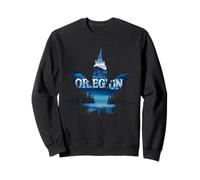Oregon Leaf for a travelling to Oregon Sweatshirt