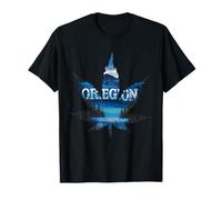 Oregon Leaf for a Travelling to Oregon T-Shirt