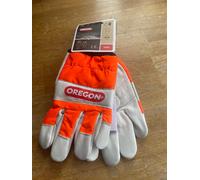 OREGON Leather Chainsaw Gloves - Left Hand Protection Large