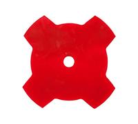 Oregon One-For-All 295501-0 Universal Brushcutter Blade 4 teeth for Grass and Weeds for Stihl, Husqvarna, Mitox, Echo, Kawasaki and Other Machines,Red,1.4 x 255 mm