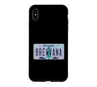 Oregon OR Brewvana Craft Breweries Fan License Plate Case for iPhone XS Max