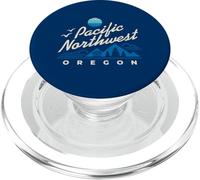 Oregon Pacific Northwest Outdoors Landscape Retro Sunset PopSockets PopGrip for MagSafe