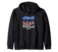 Oregon Portland Zip Hoodie