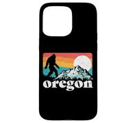 Oregon Pride Bigfoot Mountains 80's Vintage Nature Design Case for iPhone 15 Pro Max