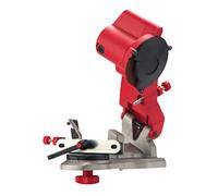 Oregon Professional Chainsaw Sharpening Device, Compact 230-Volt Bench Grinder, Universal Chain Saw Sharpener, Electric, for All Chainsaw Chains (310-230), Red