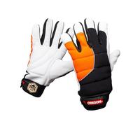 Oregon Protect Pro Chainsaw Safety Gloves, Orange and Black, L