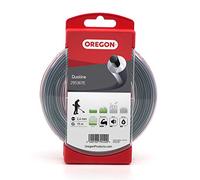Oregon Duoline 295367E Trimmer Line for Over Grown Grass and Weeds, Black, 2.4 mm x 15 M