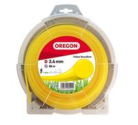 Oregon Round 2.4mm Strimmer Line Heavy Duty, 2.4mm x 88m | Trimmer Line Tackles Long Grass, Weeds, Edges & Thick Vegetation, Professional Nylon Strimmer Wire, Fits Most Standard Models