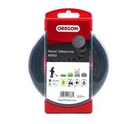 Oregon Nylium Silencio Strimmer Line, Round Profile Replacement Cord for Battery Powered Garden Trimmer Tools, 2.4mm, 15m Small Donut Spool (800003)