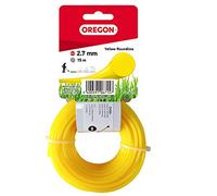 Oregon Round 2.7mm Strimmer Line Heavy Duty, 2.7mm x 15m | Trimmer Line Tackles Long Grass, Weeds, Edges & Thick Vegetation, Professional Nylon Strimmer Wire, Fits Most Standard Models