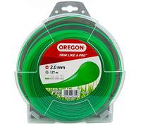 Oregon String Trimmer Line, Replacement Nylon Strimmer Wire for Grass Trimmers & Brushcutters, DIY & Gardening, Universal Fit, All Purpose, Round Cord, 2mm x 127m Spool, Green (69-358-GR)