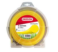 Oregon Yellow Round Strimmer Line Wire for Grass Trimmers and Brushcutters, Professional Grade Nylon, Fits Most Strimmers, 2.0 mm x 127 m (69-358-Y)