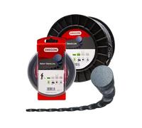 Oregon Nylium Silencio Trimmer Line, Round Profile Replacement Cord for Battery Powered Garden strimmer Tools, 2.0mm, 126m Donut Spool (800009)