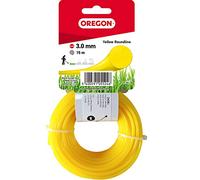 Oregon 69-368-Y Yellow Round Strimmer Line/Wire for Grass Trimmers and Brushcutters, 3.0 mm x 15 m