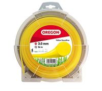 Oregon Round 3mm Strimmer Line Heavy Duty, 3.0mm x 56m | Trimmer Line Tackles Long Grass, Weeds, Edges & Thick Vegetation, Professional Nylon Strimmer Wire, Fits Most Standard Models