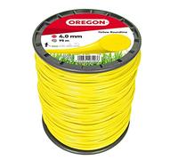 Oregon Round 4mm Strimmer Line Heavy Duty, 4.0mm x 95m | Trimmer Line Tackles Long Grass, Weeds, Edges & Thick Vegetation, Professional Nylon Strimmer Wire, Fits Most Standard Models