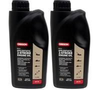 Oregon Semi-Synthetic 2-Stroke Engine Oil, 1L (Pack of 2)