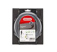 Oregon Serrated 3mm Strimmer Line, Tackles Thick Grass, Weeds, Tough Vegetation & Brambles, Professional Heavy Duty Durable Strimmer Wire, Fits Most Standard Models, 3.0 mm x 37 m (111082E)