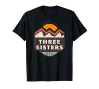 Oregon Sisters Mountain Souvenir Value Graphic T-Shirt