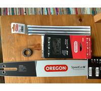 OREGON SpeedCut Chainsaw Guide Bar K095 mount 15" 0.325" 0.050" plus extras