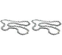 Oregon SpeedCut Nano Chainsaw Chain for 6” (15cm) Bar, .325" Low Profile Pitch, 1.1 mm Gauge, 32 Drive Links for Petrol & Electric Chainsaws, fits Makita Chainsaws (Pack of 2)