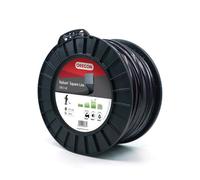 Oregon Square Shaped 3.75mm Strimmer Line with Aluminium Particles, Tackles Grass, Weeds & Thick Vegetation, Professional Heavy Duty Strimmer Wire, Fits Most Standard Models, 3.75 mm x 100m (295314E)