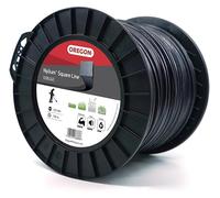 Oregon Square Shaped 3mm Strimmer Line with Aluminium Particles, Tackles Grass, Weeds & Thick Vegetation, Professional Heavy Duty Strimmer Wire, Fits Most Standard Models, 3.0 mm x 155m (109524E)