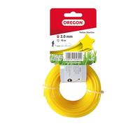 Oregon Yellow Star Shaped Strimmer Line Wire for Grass Trimmers and Brushcutters, Five Cutting Edges for Clean Finish, Professional Grade Nylon, Fits All Standard Strimmers, 2mm-15m ( 69-446-Y)