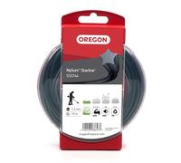Oregon Star Shaped 1.3mm Strimmer Line with Aluminium Particles, Tackles Long Grass, Weeds & Thick Vegetation, Professional Heavy Duty Strimmer Wire, Fits Most Standard Models, 1.3 mm x 15 m (533744)