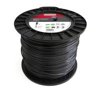 Oregon Star Shaped 3.3mm Strimmer Line with Aluminium Particles, Tackles Long Grass, Weeds & Thick Vegetation, Professional Heavy Duty Strimmer Wire, Fits Most Standard Models, 3.3 mm x 200m (106361E)
