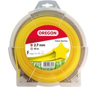 OREGON STARLINE yellow nylon strimmer line 2.7mm x 92m trimmer line 69-432 NEW