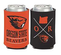 Oregon State Beavers Hip Design Can Cooler 1-Pack 12 oz. (Foldable, 2-Sided Design)
