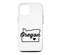 Oregon State Outline Vintage Love America Home Case for iPhone 12/12 Pro