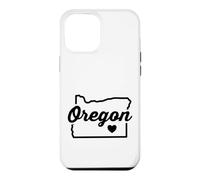 Oregon State Outline Vintage Love America Home Case for iPhone 12 Pro Max