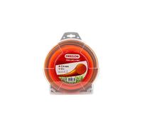 Oregon String Trimmer Line, Replacement Nylon Strimmer Wire for Grass Trimmers & Brushcutters, DIY & Gardening, Universal Fit, All Purpose, Round Cord, 2.4mm x 88m Spool, Orange (69-364-OR)