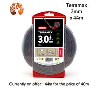 OREGON Terramax Nylon Line Dry Rocky Ground 3mm 44m Donut Strimmer Brushcutter
